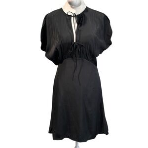 NWT Universal Thread Black Silky Dress